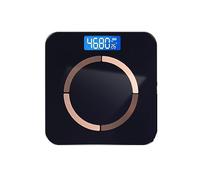Balance De Poids Charge USB Graisse Corporelle Intelligente Électronique Bluetooth Outil Mesure Balances Au Sol PréCis Et Facile(Black A)