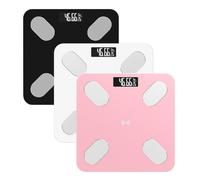 Balance De Poids Corporel Au Sol Balance Bluetooth Intelligente Lcd Numerique Balance Electronique App Masse De Muscle De L'eau De Graisse Corporelle Imc