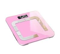 Balance De Poids Corporel Salle Bain Intelligente Pesée Graisse Corporelle Bluetooth Humain Weigt BMI Échelle Étage 20 Données PréCis Et Facile(Pink)