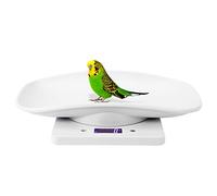 Balance de Poids pour Animaux de Compagnie 10 Kg, Balance Numérique de Haute Précision avec Coussinets Antidérapants, Petite Portable pour Chats Chiens Perroquets Hamster,