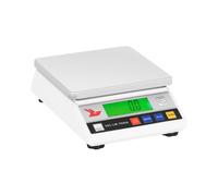 Steinberg Systems Balance de Précision Cuisine Professionnelle 7500g/0,3g surface de pesée 18 x 18cm