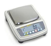 Balance de précision à faible coût avec philosophie d'utilisation confortable et homologation [M] [Noyau PFB 6000-1M] Plage de pesée [Max] : 6000 g, lisibilité [d] : 0,1 g, plateau de pesée : l x p