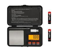 Balance de Precision, Balance de Cuisine, 50g/0.001g Balance de Poche Numérique avec Poids de Calibrage 50g, Balance Numérique Portable, Pince à Épiler, Fonction de Tare, LCD Rétroéclairé