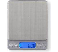 Balance de précision électronique - LIVOO - DOM474 - Plateau acier inoxydable - Max. 500g - 6 unités de mesure - Ecran LCD