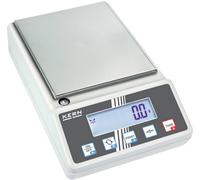 Balance de précision Kern 572-43 Plage de pesée (max.) 10 kg Lisibilité 0.01 g sur bloc dalimentation blanc, noir, argent