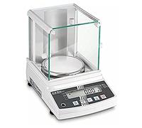 Balance de précision [noyau PNS 600-3] La nouvelle norme en laboratoire avec le système de pesée robuste de la fourche d'accordage [Max] : 620 g, lisibilité [d] : 0,001 g, plateau de pesage : Ø140 mm (acier inoxydable), protection contre le vent