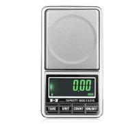 Balance de précision numérique de poche pour bijoux, 1000 g/0,1 g, idéale pour le rechargement de pierres précieuses.