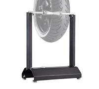 Balance de roue de vélo, équilibreur de roue de moto, outil d'équilibrage de roue de vélo de saleté, cônes centraux réglables Powersports Outil de vestiaire de vélo sporch