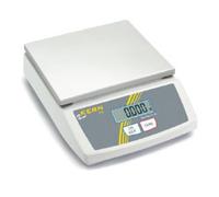 Balance de table Kern Plage de pesée (max.) 6 kg Lisibilité 2 g Fonctionnement sur secteur, sur piles (FCE 6K2N)