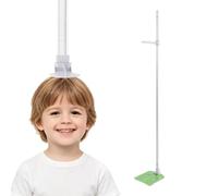 Balance de taille et de poids, jauge d'altitude avec support de support | Stadiomètre portable de 20 à 210 cm, hauteur pour examen médical, affichage double échelle pour la maison, l'école, le bureau