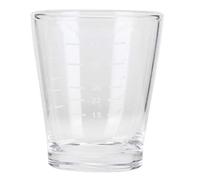 Balance de Tasse à café de 80ml, Verre Doseur de Lait, pour la Maison, le Bureau, le café, Transparent