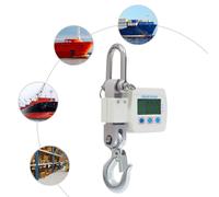 Balance digitale pour grue suspendue, mini balance portable, balance suspendue, balance suspendue, blanc