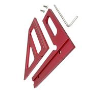 Balance d'ingénierie professionnelle avec marquage en pouces transparent Outil de recherche d'angles pour projets de dessin et de menuiserie précis Règle d'ingénierie de précision