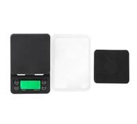 Balance électronique à café numérique LCD MSK07, compacte, légère, noire exquise, 0.1g ~ 3kg, pour une utilisation en cuisine à domicile