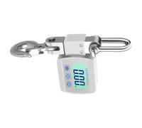 Balance électronique à suspendre avec écran LCD transparent - Capacité de 500 kg - Rétro-éclairage industriel - Pour la pêche à la ferme - Poids numérique