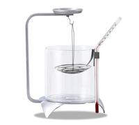Balance électronique avec thermomètre pour la détermination de la densité des liquides et des solides, idéal pour une utilisation en laboratoire
