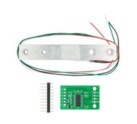 Balance électronique Capteur de poids à cellule charge numérique pression pesée en alliage d'aluminium 1 kg 5 10 20 HX711 Kit balance cuisine portable DIY pour les appareils de pesage(HX711 And 20KG)