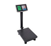 Balance Électronique Commerciale avec Affichage LED et structure Pliable Noir