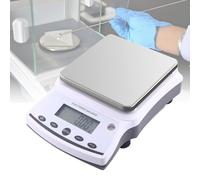 Balance Électronique De Haute Précision - 5000 G/0,01 G, 13 Unités De Mesure, Écran LCD HD + Plateau En Acier Inoxydable, Pour La Pesée Expérimentale Et Les Expériences.,5000g/0.01g