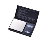 Champ – Balance de précision 200 g/0,01 g – Écran LCD, Tare, Acier inoxydable – Noir
