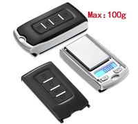 Balance électronique de poche numérique portable 200 g/100 g 0,01 g avec écran LCD Balance de pesée -(0.01g 100g)