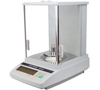 Balance électronique de précision numérique, pesée scientifique de 0,0001g, laboratoire d'analyse avec écran LCD de pare-brise for laboratoire de pharmacie(120g/0.1mg)