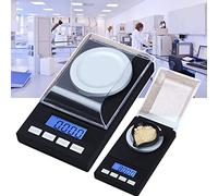Balance éLectronique en Or 0,001 G, PréCision 0,001 G/Laboratoire Analytique De PréCision NuméRique, Portable/avec Pare-Brise, Diverses Fonctions.,50g/0.001g