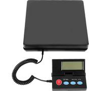 Balance électronique, grande capacité 50 kg, précision 1 g, noire