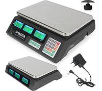 Balance électronique industrielle avec écran numérique digital 40 kg plateforme en acier 33x23 cm commerciale