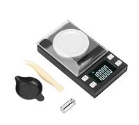 Balance électronique numérique 0,001 G Haute précision Portable Mini LCD Balance électronique numérique pour peser Bijoux Pilule d'or (100 g/0,001 g)