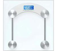 Avizar Balance Électronique Numérique 180 Kg 30 x 30 cm avec Écran LCD Blanc