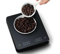 Balance électronique numérique à LED 3kg/0.1g Balance à café USB avec minuterie pour espresso & filtre Kit Barista+Balance de cuisine USB