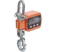 Balance électronique portable pour grue, capacité de 500 kg, écran LCD HD, orange