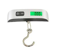 Balance électronique pour à bagages 50 kg / 110 Balance à poisson LCD à crochet Balance suspendue Balance de voyage portable Balance de valise Poids numérique pour colis pour bagages
