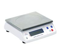Balance électronique professionnelle - 12kg - IP53 - précison 1g - plateau amovible inox 29,8 x 23,6 cm