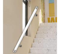 Balance En Bois Pour Les Escaliers, Rail Rond En Bois Avec Support Mural Kit de Barreau de Sécurité, Loft Balustrades Pour Personnes Âgées Corridor Sup/10Ft/300Cm