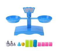 Balance en plastique jouet, aide pédagogique d ' interaction parents-enfants, balance de pesage, coordination œil-main à l ' école, aides pédagogiques