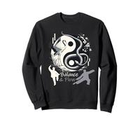 Balance & Flow Tai Chi Yin Yang Crane Serpent Arts Martiaux Sweatshirt