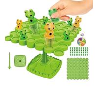 Balance Game - ABS | Balance Math Stacking Game with Dice and Spinner | Balancing Table Set for Kids Adults Preschool Kindergarten Family Parent-Child Birthday