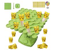 Balance Game - ABS | Balance Math Stacking Game with Dice and Spinner | Balancing Table Set for Kids Adults Preschool Kindergarten Family Parent-Child Birthday