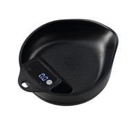 Balance Grains Café - ABS Silicone 13.5x10cm Balance Alimentaire Digitale 0.1g | Rechargeable 1kg Pour Dosage Ca-fé | Outil Mesure Cuisine Pour Maison, Bureau Et Café