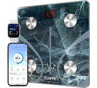 Balance Impedancemetre , Pese Personnes Connectée Électronique Avec Affichage Digital, Balance Pese Personne Avec 13 Données Corporelles