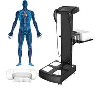 Balance intelligente pour le poids corporel : balance de graisse corporelle avec IMC, masse musculaire, 20 mesures de composition corporelle avec grand écran précis