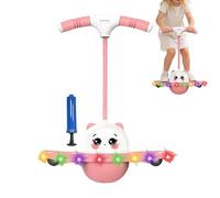 Balance Jumping Ball, Pogo Jumper With Handle And Ball Pump, Glowing Balance Training Toy, Jumper Balls With Handle, Indoor & Outdoor Fun, Perfect For Balances, Coordination, And Fitness