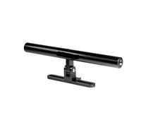 Balance Levier Barre Transversale Moto Guidon Réglable Levier D'équilibre Support De Téléphone Montage D'extension Phare(Black)