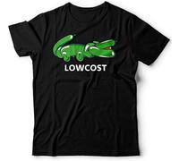 Balance Master Crocodile Low Cost Fun Tennis Wimblesport Show Title Crew Neck Unisex Short Sleeve T-Shirt S