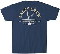 Balance Master NID HSJW Salty Crew Men's Tern Bird T Shirt O-Neck Unisex Short Sleeve T-Shirt Black XL