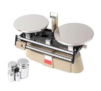 Balance mécanique de précision 0,1 g - 2000 g avec poids, plateau de 15 cm, précision de laboratoire