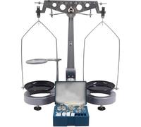 Balance mécanique de précision 500 g x 0,02 g, levier unique, avec poids standard, équipement expérimental et supports pédagogiques de mécanique physique