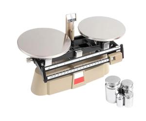 Balance mécanique de précision à double plateau, précision analytique 0,1 g | capacité 2000 g, Fonction de mise à zéro du vernier, pour les salles de t les expériences de laboratoire Fournitures